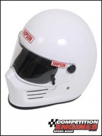 SIMPSON  4200021  Helmet, Bandit, Full Face, White (MEDIUM)